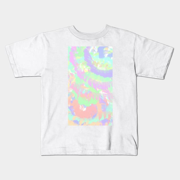 Pastel Tie Dye Kids T-Shirt by ValinaMoonCreations